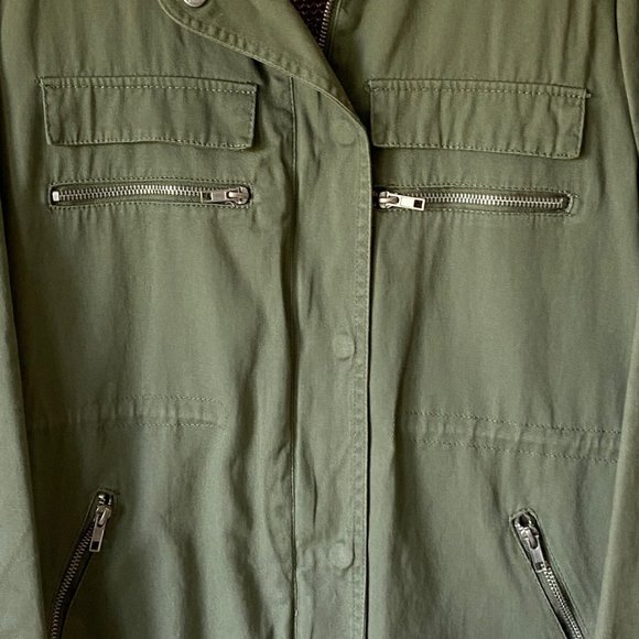 Thread & Supply Southwestern Aztec Utility Lightweight Jacket Pockets Size Med - Picture 4 of 16